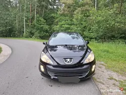 Czarny Używany 2009 Peugeot 308 Hatchback | 12 000 zł (Dość drogi)