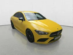 Żółty Używany 2019 Mercedes CLA200 Sedan/Limuzyna | 72 600 zł