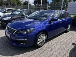 Niebieski Używany 2020 Peugeot 308 Allure Kombi | 48 600 zł (Uczciwa cena)