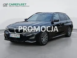 Czarny Używany 2021 BMW 318 M Sport Kombi | 104 100 zł (Dobra cena)