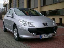 Srebrny Używany 2007 Peugeot 307 Hatchback | 18 900 zł
