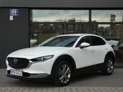 Snowflake white pearl Używany 2020 Mazda CX-30 SUV | 94 900 zł (Uczciwa cena)