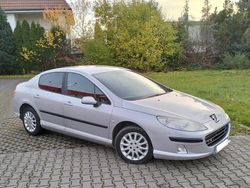 Srebrny Używany 2008 Peugeot 407 Sedan/Limuzyna | 9000 zł (Dość drogi)