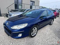 Niebieski Używany 2006 Peugeot 407 Kombi | 10 900 zł (Dość drogi)