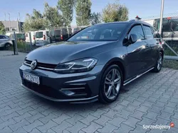 Szary Używany 2019 VW Golf VII R-line Kombi | 52 999 zł (Uczciwa cena)