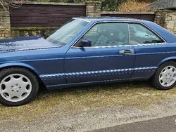 Niebieski Używany 1986 Mercedes 420 Coupe | 49 900 zł