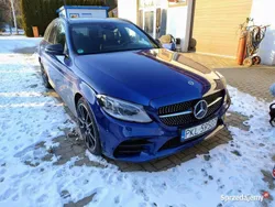 Niebieski Używany 2020 Mercedes E300 Kombi | 127 900 zł