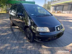 Czarny Używany 2002 Seat Alhambra Minivan | 6900 zł