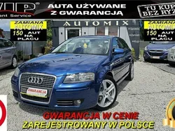 Niebieski Używany 2008 Audi A3 Hatchback | 21 800 zł (Uczciwa cena)