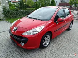 Czerwony Używany 2009 Peugeot 207 Hatchback | 9900 zł (Uczciwa cena)