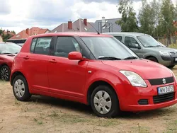 Czerwony Używany 2006 Suzuki Swift Hatchback | 10 000 zł (Uczciwa cena)