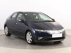 Niebieski Używany 2007 Honda Civic Hatchback | 6999 zł (Super Cena)