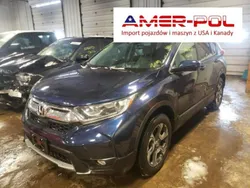 Niebieski Używany 2018 Honda CR-V EX-L SUV | 85 000 zł