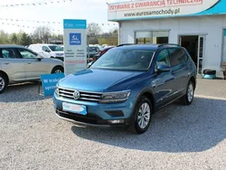 Niebieski ciemny (metalik) Używany 2021 VW Tiguan Allspace SUV | 83 658 zł (Dobra cena)