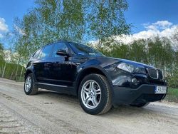 Czarny Używany 2007 BMW X3 SUV | 27 000 zł (Dość drogi)