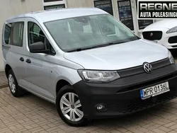Srebrny (metalik) Używany 2021 VW Caddy Minivan | 76 900 zł (Uczciwa cena)