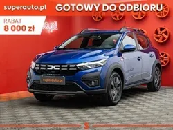 Niebieski Nowe 2024 Dacia Sandero Expression Hatchback | 74 900 zł (Uczciwa cena)