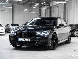 Czarny Używany 2018 BMW 740 Comfort Edition Sedan/Limuzyna | 245 000 zł