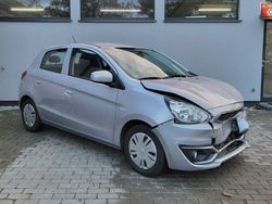 Srebrny (metalik) Używany 2017 Mitsubishi Space Star Hatchback | 8900 zł