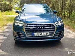 Niebieski Używany 2017 Audi Q5 S-Line SUV | 99 900 zł (Dość drogi)