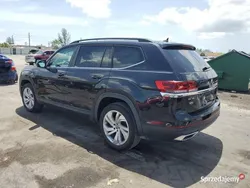 Czarny Używany 2021 VW Atlas SE SUV | 48 600 zł