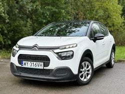 Biały (metalik) Używany 2021 Citroën C3 Hatchback | 35 900 zł (Dobra cena)