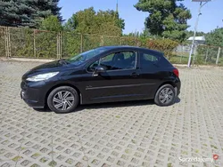 Czarny Używany 2009 Peugeot 207 | 7000 zł (Dobra cena)