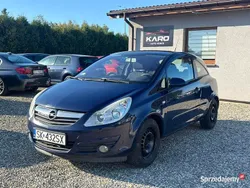 Granatowy Używany 2007 Opel Corsa Hatchback | 4990 zł