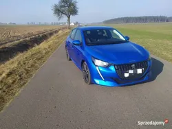 Niebieski Używany 2020 Peugeot 208 Hatchback | 48 900 zł (Dość drogi)