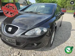 Czarny Używany 2008 Seat Leon Hatchback | 12 900 zł