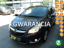 Zielony Używany 2014 Opel Meriva Minivan | 21 500 zł