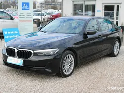 Czarny Używany 2021 BMW 520 Sedan/Limuzyna | 128 899 zł (Super Cena)