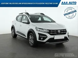 Biały Używany 2022 Dacia Sandero Hatchback | 50 999 zł (Uczciwa cena)