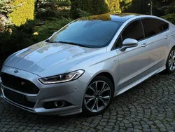 Srebrny (metalik) Używany 2018 Ford Mondeo ST-Line Sedan/Limuzyna | 59 700 zł (Dość drogi)