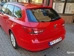 Czerwony Używany 2014 Seat Leon Kombi | 26 500 zł (Uczciwa cena)