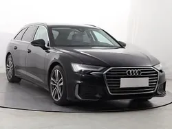 Czarny Używany 2022 Audi A6 S-Line Kombi | 109 999 zł (Super Cena)
