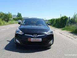 Czarny Używany 2014 Hyundai Veloster Hatchback | 29 000 zł