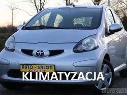 Srebrny Używany 2007 Toyota Aygo Hatchback | 14 900 zł