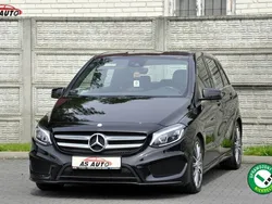 Czarny Używany 2015 Mercedes B220 AMG line Minivan | 59 900 zł