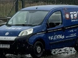 Niebieski Używany 2008 Fiat Fiorino Minivan | 2199 zł