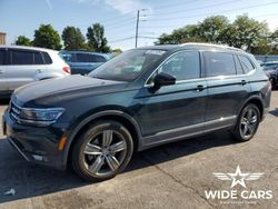 Niebieski Używany 2019 VW Tiguan SEL Premium SUV | 55 700 zł