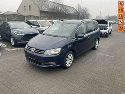 Niebieski ciemny (metalik) Używany 2015 VW Sharan Minivan | 49 900 zł