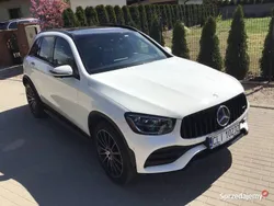 Biały Używany 2021 Mercedes GLC300 AMG SUV | 149 000 zł (Super Cena)