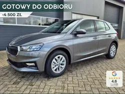 Szary Nowe 2024 Skoda Fabia Selection Hatchback | 85 550 zł (Dobra cena)