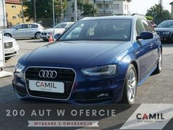 Niebieski Używany 2014 Audi A4 Kombi | 39 600 zł (Dobra cena)