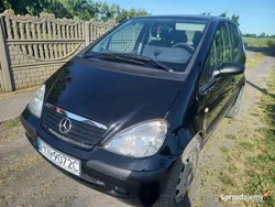 Czarny Używany 2003 Mercedes A140 Hatchback | 5500 zł (Dość drogi)