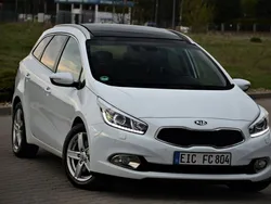 Biały (metalik, perła) Używany 2014 Kia Ceed 2 Kombi | 27 900 zł (Uczciwa cena)