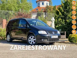 Czarny Używany 2003 VW Touran Highline Minivan | 12 800 zł (Dość drogi)