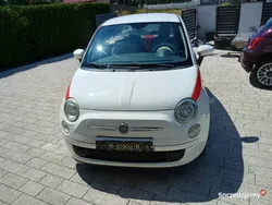 Biały Używany 2008 Fiat 500 | 21 900 zł (Uczciwa cena)