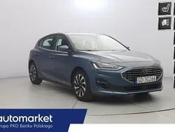 Niebieski Używany 2022 Ford Focus Titanium Hatchback | 65 800 zł (Dość drogi)
